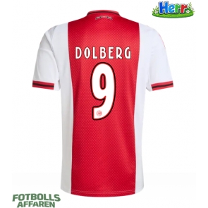 Ajax Kasper Dolberg #9 Hemmatröja 2025-26 Kortärmad